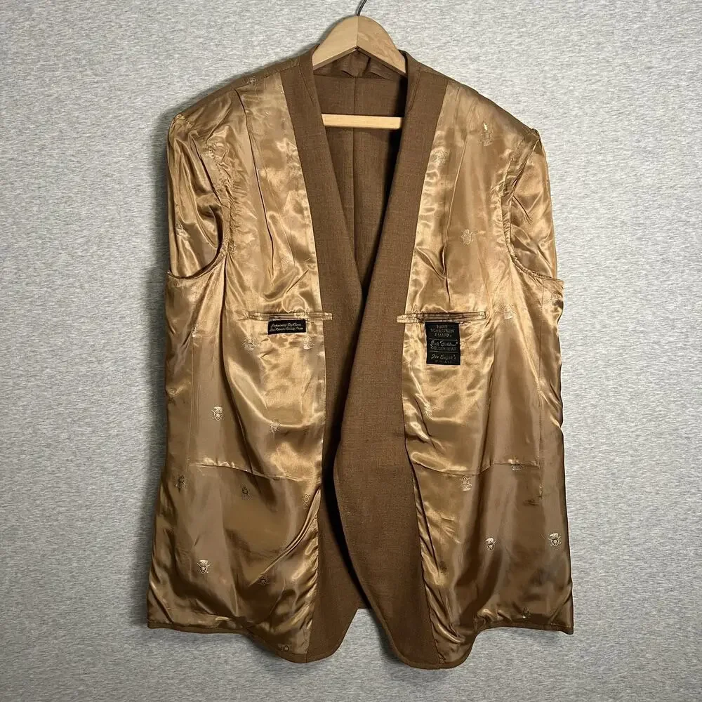 Vintage Hart Schaffner Marx Blazer Mens 46 48 Jack Nicklaus Golden Bear Golf 90s